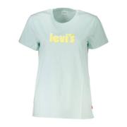 T-Shirt Korte Mouwen Vrouw Blauw Levi's , Blue , Dames