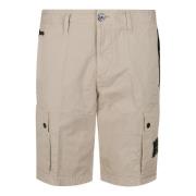 Slim Bermuda Shorts Stone Island , Beige , Heren