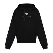 Sweatshirt met logo Versace , Black , Heren