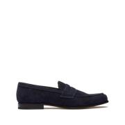 Blauwe Mocassins voor Mannen Church's , Blue , Heren