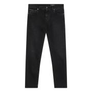 Slim Fit Jeans Dolce & Gabbana , Black , Heren