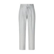 Hoge taille broek met riem Raffaello Rossi , Gray , Dames