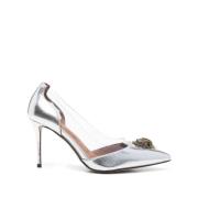 Zilveren Stiletto Pumps met Adelaarsbedel Kurt Geiger , Gray , Dames