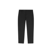 Zwarte Katoenmix Broek Nn07 , Black , Heren