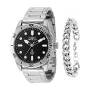 Ocean Voyage Quartz Horloge - Zwarte Wijzerplaat Invicta Watches , Gra...