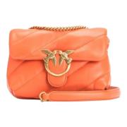 Oranje Love Puff Mini Sheep Tas Pinko , Orange , Dames