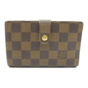 Pre-owned Canvas wallets Louis Vuitton Vintage , Brown , Dames