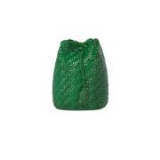 Stijlvolle leren handtas voor vrouwen Dragon Diffusion , Green , Dames