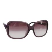 Pre-owned Plastic sunglasses Chanel Vintage , Purple , Dames