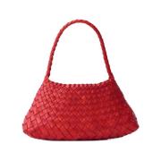 Stijlvolle leren tas voor vrouwen Dragon Diffusion , Red , Dames