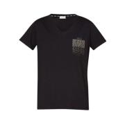 Stijlvolle T-shirts en Polos Liu Jo , Black , Dames