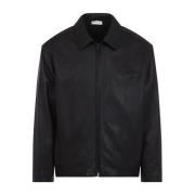 Espresso Leren Rider Jack Fear Of God , Black , Heren