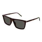 Havana Grijs Zonnebril SL 668 Saint Laurent , Brown , Heren