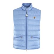 Heren Gui Vest, Klassiek Model Moncler , Blue , Heren