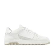 Witte Court Sneakers Stijlvol en Comfortabel Nubikk , White , Heren