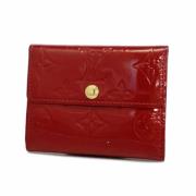 Pre-owned Leather wallets Louis Vuitton Vintage , Red , Dames