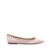 Roze Platte Schoenen voor Vrouwen Valentino Garavani , Pink , Dames