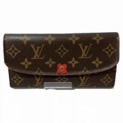 Pre-owned Canvas wallets Louis Vuitton Vintage , Brown , Dames