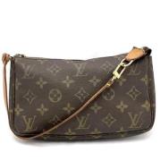 Pre-owned Canvas louis-vuitton-bags Louis Vuitton Vintage , Brown , Da...