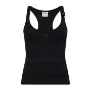 Mouwloze top Courrèges , Black , Dames