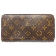 Pre-owned Canvas wallets Louis Vuitton Vintage , Brown , Dames