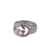 Pre-owned Silver rings Gucci Vintage , Gray , Dames