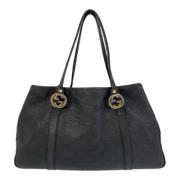 Pre-owned Leather gucci-bags Gucci Vintage , Black , Dames