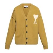 Wol wollen cardigan Ami Paris , Green , Heren