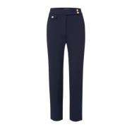 Navy Slim Renzo Broek Veronica Beard , Blue , Dames