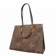 Pre-owned Fabric shoulder-bags Louis Vuitton Vintage , Brown , Dames