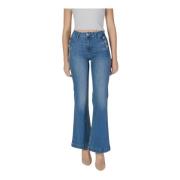 Bootcut Jeans Dames Lente/Zomer Collectie Liu Jo , Blue , Dames