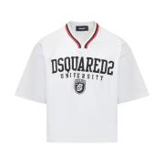 Stijlvolle Modieuze Kledingcollectie Dsquared2 , White , Heren