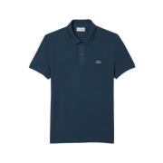 Slim Fit Piqué Polo Shirt Lacoste , Blue , Heren