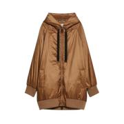 Greenma gewatteerde jas met CameLuxe vulling Max Mara , Brown , Dames