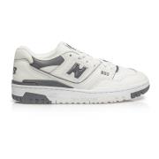 Witte leren sneakers voor jongeren New Balance , White , Heren