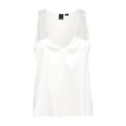 Wit Marzemino Stijlvol Modieus Jurk Pinko , White , Dames