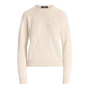 Lauren Ralph Lauren Sweaters Wit Ralph Lauren , White , Dames