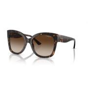 Retro Glamour Zonnebril Vogue , Brown , Unisex