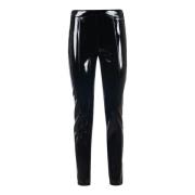 Zwarte Leggings voor vrouwen Armani Exchange , Black , Dames