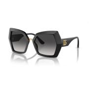 Geometrische vlinderzonnebril met gedurfde hoeken Dolce & Gabbana , Bl...