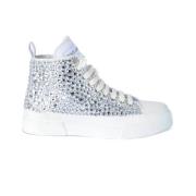 Termostrass Boot Sneakers voor vrouwen Dolce & Gabbana , White , Dames