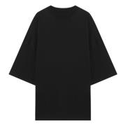 Korte mouw ronde hals T-shirt Jil Sander , Black , Heren