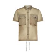 Stijlvolle Herenshirt C.p. Company , Beige , Heren