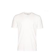 Casual Katoenen T-shirt C.p. Company , White , Heren