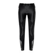 Logo leggings Versace Jeans Couture , Black , Dames