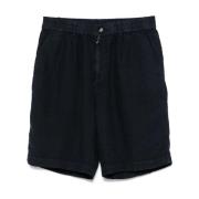 Blauwe Shorts voor Mannen Brunello Cucinelli , Blue , Heren