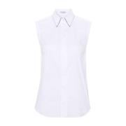 Witte Overhemden voor Mannen Brunello Cucinelli , White , Dames