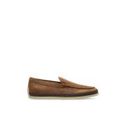 Suède schoenen type loafers Tod's , Brown , Heren