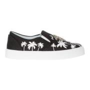 Zwarte Instapcanvas Schoenen Chiara Ferragni Collection , Black , Dame...