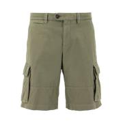 Alloro Ss23 Heren Bermuda Shorts Brunello Cucinelli , Green , Heren